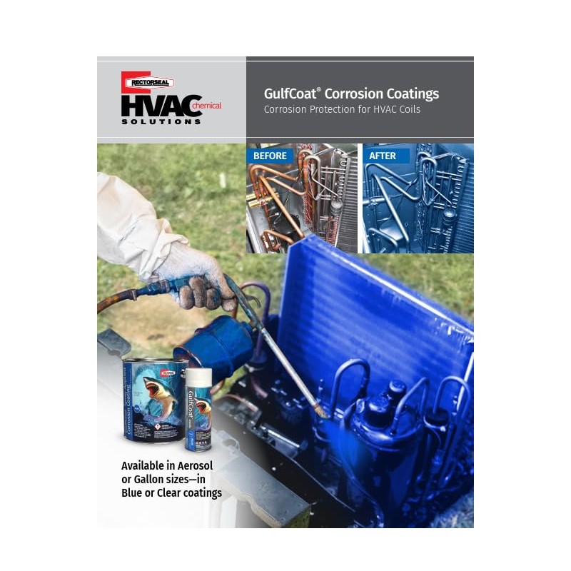RectorSeal GulfCoat 80400 HVAC Coil Protector, Extends HVACR Life, HVAC,