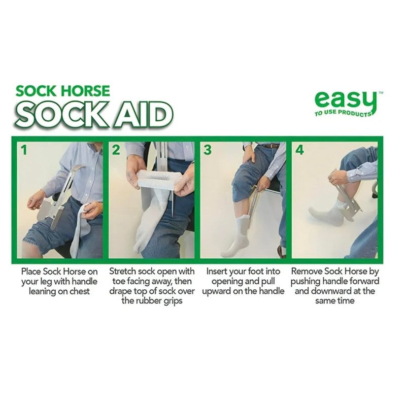 Simple & Stress-free Sock Aid Deluxe For All Socks &