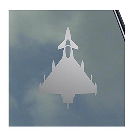 Eurofighter Typhoon Pilot Top Vinyl Sticker Decal Multirole Fighter Air Force