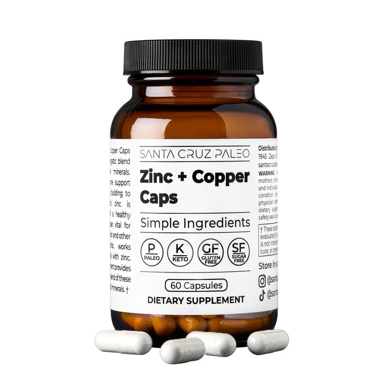 Zinc + Copper Caps