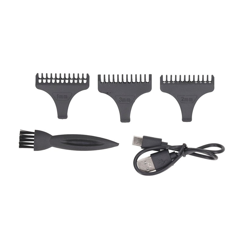 Hair Trimmer Professional Portable Rechargeable Hair Clipper with LCD Display