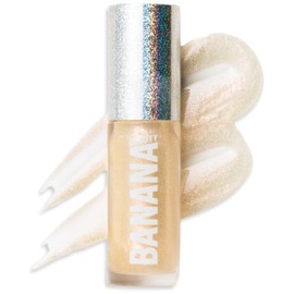 Banana Beauty 3D Glitter Lipgloss Disco Bomb – Plumping Lipgloss mit Juicy Look – Nicht klebende Formel – Lipglos mit Maracuja-Öl – Glänzender Lip Gloss – Must Have Beauty Zubehör