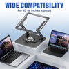 JOYEKY Laptop Stand for Desk, Adjustable Computer Stand with 360°