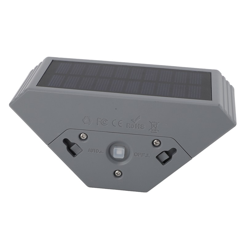 Solar Step Lamp Warm Light Button Light Sensor Control IP67