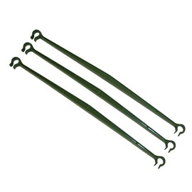 Rocky Mountain Goods Stake Arms for Tomato Cage - 12” Sturdy Stake Arms with Trellis Connector End - Pack of 3 - for Tomatoes, Climbing Vegetables and Fruits - Easy Install