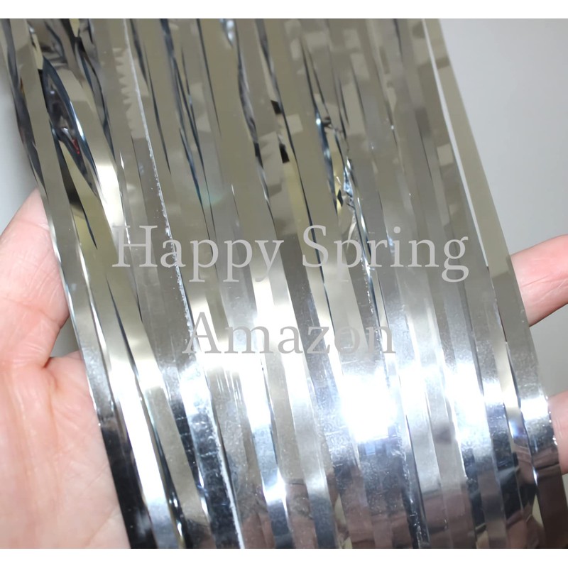 Happy Spring Shara Tape Curtain 3.3 x 6.6 ft (1