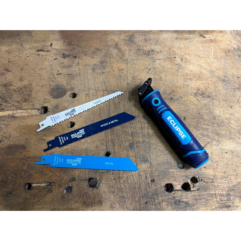 Eclipse Professional Tools EMFH4PS Multi-Function Handle and Jigsaw Blade Set,