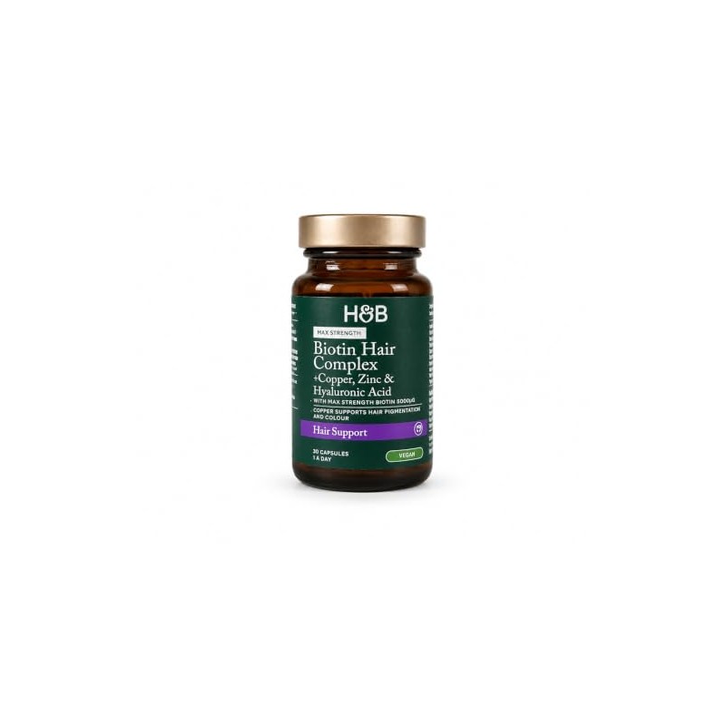 Holland & Barrett Max Strength Biotin Hair Complex 5000µg –