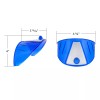 United Pacific C2001B Blue 7" Headlight Visor – Pack of