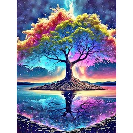 OSLEY Diamond Painting, 5D DIY Diamond Painting for Adults and Children, Diamond Painting Kit Art for Wall Home Decor Crafts 30 x 40 cm