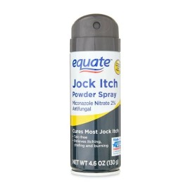 EQUATE [2 Pack] Equate Powder Spray for Jock Itch Relief 4.6 Oz
