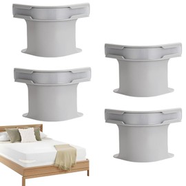 IONPSHG 2025 Bed Sheet Fixing Clips, 4Pcs Bed Sheet Holder with Lock Strips, Heavy Duty Bedsheet Corner Tightener Clips, Beds Sheet Grippers Fixed for Mattress Protectors, Blankets, Bedding (Grey)