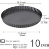 Gutsdoor - Molde para tartas (25,4 cm, con parte inferior