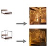 Anmas Box Mosquito Net Bed Canopy for Double Bed -