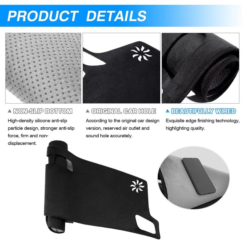 Autorder Dashboard Cover Mat for Nissan Rogue 2021-2025 2026 Accessories