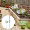 BATTIFE Reflective Pinwheels for Yard and Garden, Pre-Installed Sparkly Blind