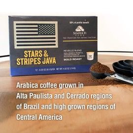 Stars & Stripes Java Coffee Pods (Bold Roast)
