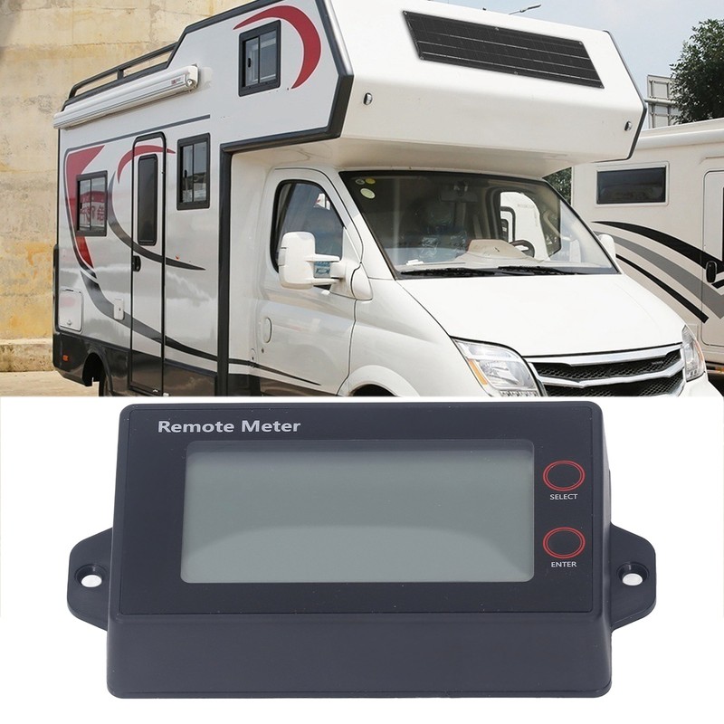 Solar Controller LCD Display Screen Solar Charge Remote Meter with