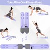 SuperTTgift Pilates Board for Home Workout, All-in-1 Pilates Slider Board