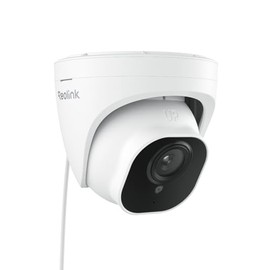 REOLINK - Cámara de seguridad con cable para exteriores, cámara de vigilancia IP PoE, detección inteligente de seres humanos/vehículos, trabajo con ho