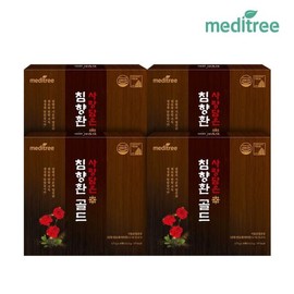 Meditree 메디트리 사랑담은 침향환 골드 4세트 Meditree Agarwood Pill Gold 4 Set