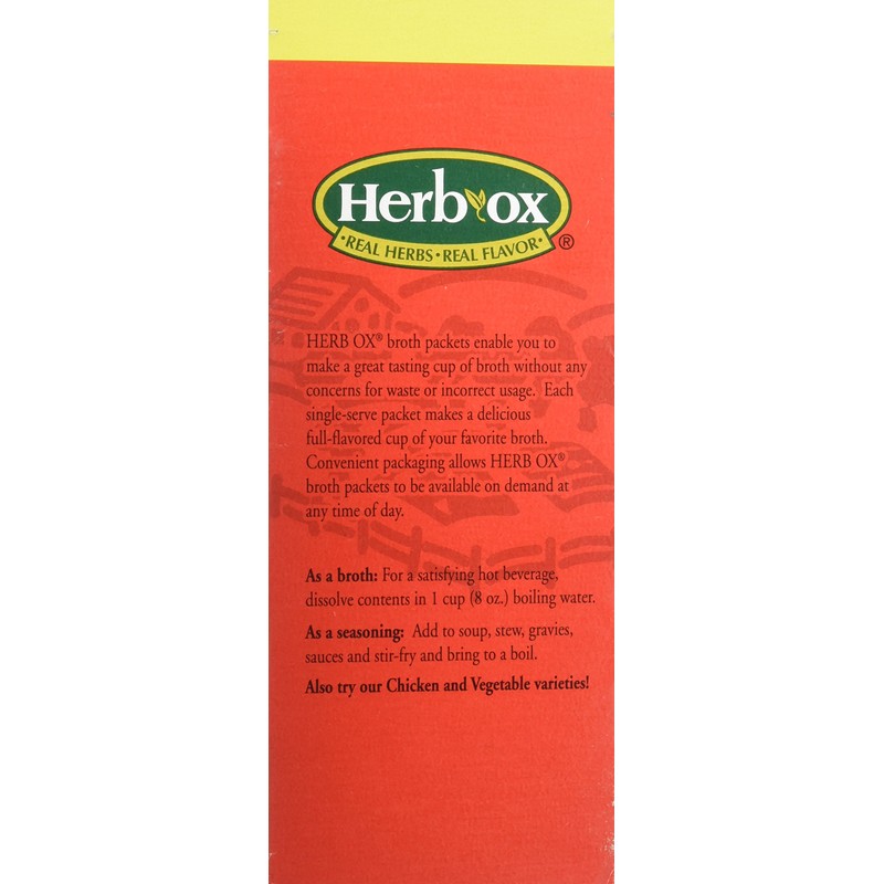 Hormel Herb Ox Beef Bouillon Sodium Free 50 Packets