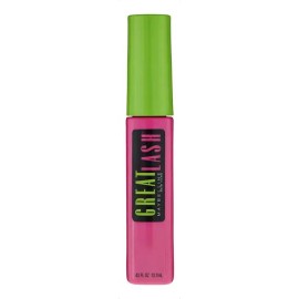 Máscara de pestañas Maybelline Great Lash 12.717ml color blackest black