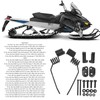 Tiragraffi per Ghiaccio Motoslitta 860201728 860201140 860201761 Kit Tiragraffi per