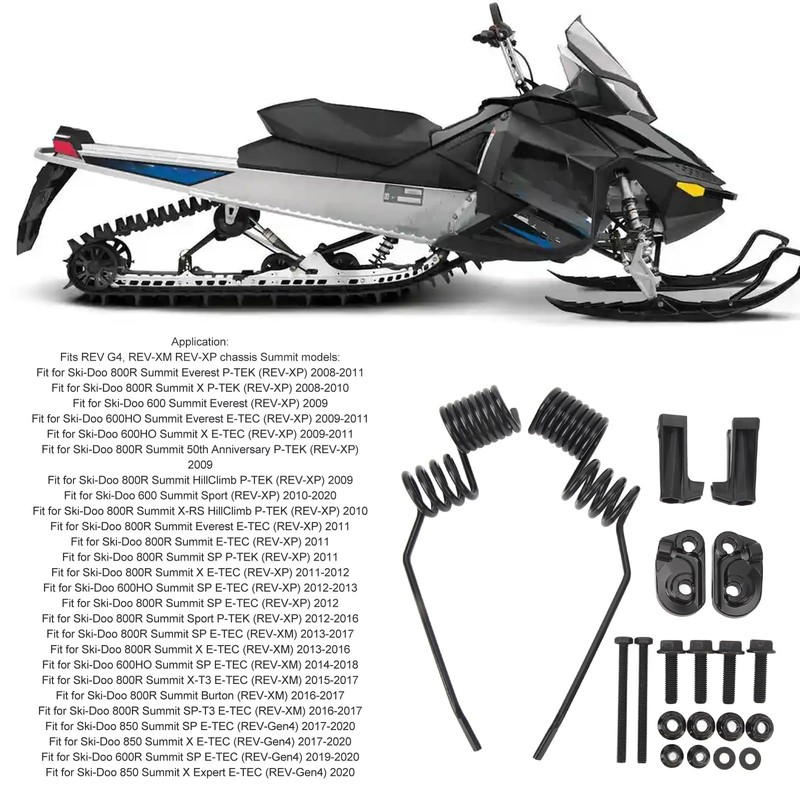 Tiragraffi per Ghiaccio Motoslitta 860201728 860201140 860201761 Kit Tiragraffi per