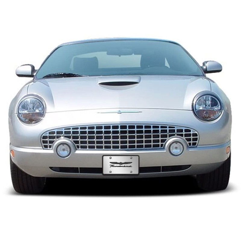 iPick Image for Ford Thunderbird 3D Dark Gray Logo on
