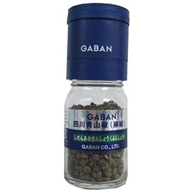 GABAN Gourmet Mill with Sikwan Aoyama Pepper (Pepper) Mill, 0.5 oz (15 g)