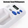 Electronic Timed Pill Dispensers,Digital Pill Organizer,Automatic Daily Pill Box Reminder