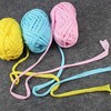 100g/ball Thick Cloth Fabric Strip Yarn Polyester Craft Hand Knitting