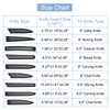 uxcell Knife Cover Sleeves Blade Edge Guards for 8" Carving