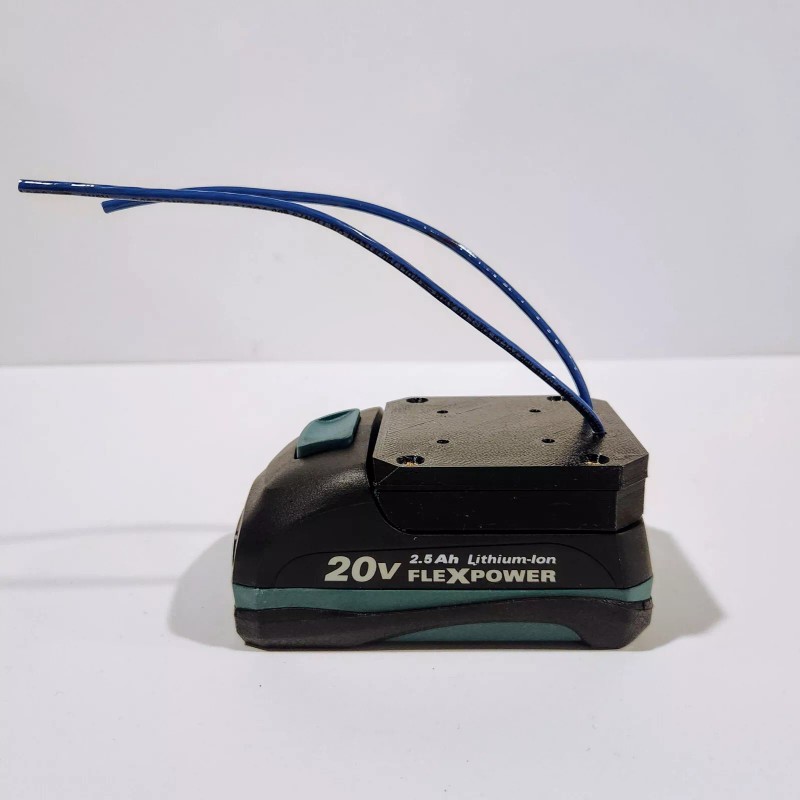 Battery Power Source Adapter Dock for Masterforce 20v Battery -