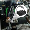 WHAMVOX Flat Bike Pedals with Straps Exercise Bike Pedal Pads