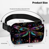 Dragonfly Fanny Pack for Women Men Belt Bag Waterproof Waist