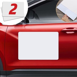 XYK 2 Pack 17' x12' Blank Magnets with 50 mils, Prevent Scratches & Dents, Rounded Corners Blank Car Magnet Set, Magnet for Advertising Business and Covering Company Logo