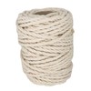 4MM Twisted Cotton Rope. 100% Natural. Strong Cord String for