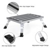 Artudatech RV Steps Platform, Folding Aluminum Platform RV Step Stool