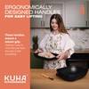 KUHA Cast Iron Bread Pan with Lid + Bread Lame