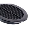 Steinberg14 Black Ventilation Grille 150 mm - Plastic Exhaust Grille