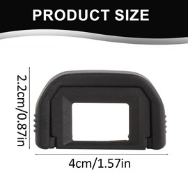 OUDQFCJ Pack of 3 Eyecups for Canon EF Eyepiece Replacement Viewfinder Protection for Canon EOS 300D 350D 400D 450D 500D 550D 600D 1000D 1100D 700D 100D Canon Rebel Camera Eyecup