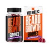 Wild Willies Beard Growth Gummies Supplement for Men - with