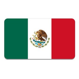 GT Graphics Mexico Flag - Vinyl Sticker Waterproof Decal
