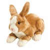 SukiGifts International - Large Resting Beige and White Rabbit (12098)