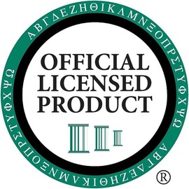 King Greek Gamma Phi Beta Necklace with a 18" Silver Chain - Vertical Design (GPB-P001)