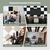TroyStudio 15Pcs Acoustic Panels, 12 x 12 x 0.5 Inches