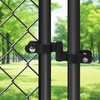 1-3/8'' Chain Link Fence Gate Post Hinge, 2 Pcs Gate