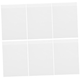 Mipcase 6pcs Blank Garden Flags DIY Garden Ornaments Oxford Flags for Outdoor Decor for Festivals and Personal Designs